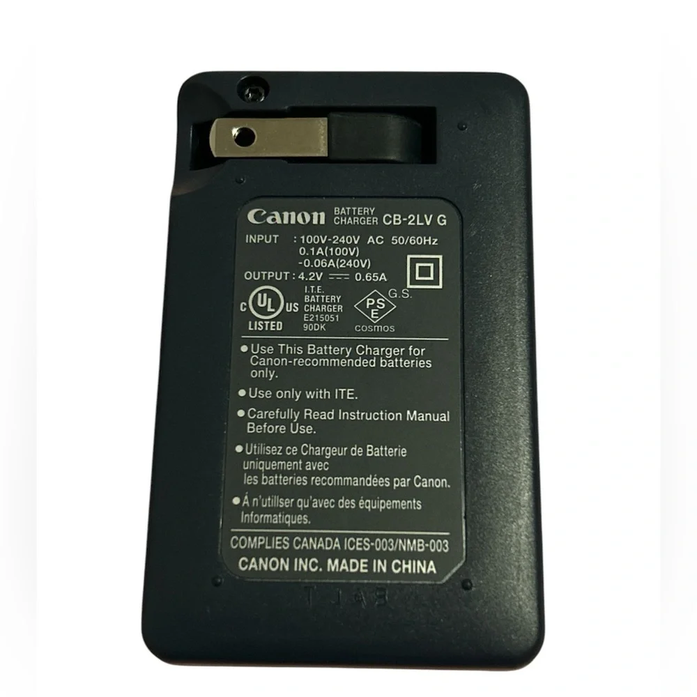 Canon Battery Charger and Battery Set